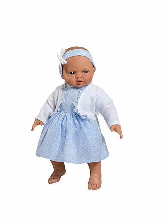Кукла Popo в голубом платьице, 36 см. 